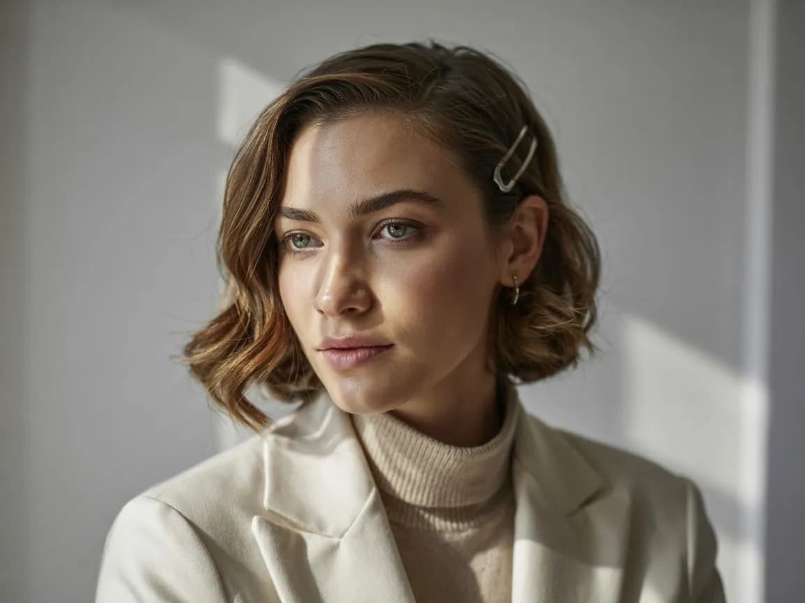 Najlepsze fryzury dla długiego nosa - jak optycznie skrócić twarz