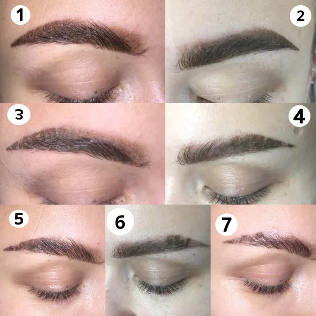 Makijaż permanentny brwi: czas trwania, gojenie i efekty